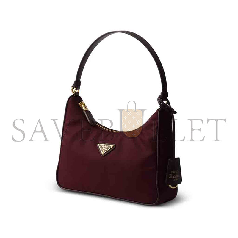 PRADA RE-EDITION 2005 ZIPPER MINI HANDBAG 1N204M (22*18*6.5cm)